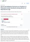 Serum Anti-Müllerian Hormone as a Predictor of Polycystic Ovarian Syndrome Among Women of Reproductive Age