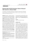 Repeated Microneedle Stimulation Induces Enhanced Hair Growth in a Murine Model