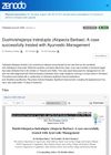 Dushivishajanya Indralupta (Alopecia Barbae): A Case Successfully Treated With Ayurvedic Management