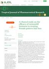 A Clinical Study on the Efficacy of Minoxidil Liniment in Treating Female Pattern Hair Loss