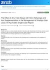 The Effect of Anu Taila Nasya with Shiro Abhyanga and Iron Supplementation in the Management of Khalitya (Hair Loss): An Ayurvedic Single Case Report
