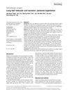 Long Hair Follicular Unit Excision: Personal Experience
