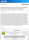 Preparation And Evaluation Of Poly Herbal Hair Oil Using Linum Usitatissimum