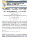 Effect of Platelet-Rich Plasma (PRP) on Hairfall (Khalitya) Along with Ayurvedic Medicines: A Case Study