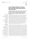 Unmet Medical Needs in Chronic, Non-Communicable Inflammatory Skin Diseases