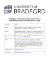 Autologous Cell Therapy for Aged Human Skin: A Randomized, Placebo-Controlled, Phase I Study