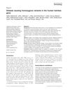 Disease Causing Homozygous Variants in the Human Hairless Gene