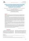 Is There an Association Between Thyroid Stimulating Hormone Levels and the Four Phenotypes in Polycystic Ovary Syndrome?