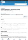 Cutaneous Manifestations of Polycystic Ovary Syndrome: A Cross-Sectional Clinical Study