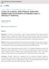 Study of Clinical Spectrum of Geriatric Dermatoses in Patients Attending a Multi-Specialty Hospital