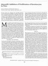 Minoxidil: Inhibition of Proliferation of Keratinocytes In Vitro