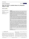 Digit Ratio 2D:4D as an Indicator for Androgenetic Alopecia in Males