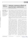 Adverse Cutaneous Effects of Psychotropic Medications