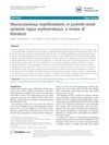 Mucocutaneous Manifestations in Juvenile-Onset Systemic Lupus Erythematosus: A Review of Literature