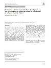 Testosterone Deficiency Is Not Protective Against the Development of Adenocarcinoma of the Prostate in a Type 1 Diabetic Patient