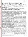 Comparative Proteomics Indicates That Biosynthesis of Pectic Precursors Is Important for Cotton Fiber and Arabidopsis Root Hair Elongation