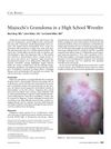 Majocchi's Granuloma in a High School Wrestler