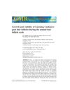 Growth and Viability of Liaoning Cashmere Goat Hair Follicles During the Annual Hair Follicle Cycle