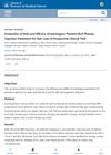 Evaluation of the Role and Efficacy of Autologous Platelet-Rich Plasma Injection Treatment for Hair Loss: A Prospective Clinical Trial