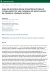 Microbiological Analysis of Raw Materials and Formulations of a Compounding Pharmacy in Venâncio Aires, RS