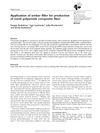 Application of Amber Filler for Production of Novel Polyamide Composite Fiber