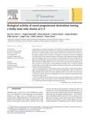 Biological Activity of Novel Progesterone Derivatives Having Bulky Ester Side Chains at C-3