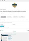 Has the ISHRS Changed the World of Hair Restoration?