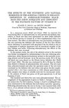 The Effects of Synthetic and Natural Hormones of the Adrenal Cortex on Melanin Deposition in Adrenalectomized Black Rats Fed Diets Adequate and Deficient in Vitamin B1
