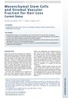 Mesenchymal Stem Cells and Stromal Vascular Fraction for Hair Loss
