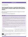 Body Composition Parameters, Carotid Intima Media Thickness and Epicardial Fat Thickness in Male Patients with Androgenetic Alopecia
