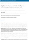 Significance of Iron Levels in Patients with Non-Cicatricial Alopecias: A Cross-Sectional Study