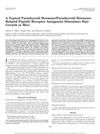 A Topical Parathyroid Hormone/Parathyroid Hormone-Related Peptide Receptor Antagonist Stimulates Hair Growth in Mice