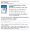 Determination of Finasteride and Related Compounds by Reversed-Phase High Performance Liquid Chromatography: Choosing the Mobile Phase Composition