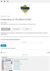 Commentary on the Effect of ATPv