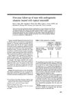 Five-Year Follow-Up of Men with Androgenetic Alopecia Treated with Topical Minoxidil