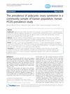 The Prevalence of Polycystic Ovary Syndrome in a Community Sample of Iranian Population: Iranian PCOS Prevalence Study