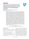 Polymeric Nanoparticles-Based Topical Delivery Systems for the Treatment of Dermatological Diseases