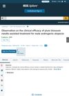 Observation on the Clinical Efficacy of Plum Blossom Needle Assisted Treatment for Male Androgenic Alopecia