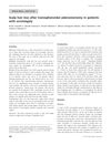 Scalp Hair Loss After Transsphenoidal Adenomectomy in Patients With Acromegaly