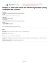 Analysis of Hair Loss Status and Influencing Factors Among Undergraduate Students
