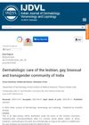Dermatologic Care of the Lesbian, Gay, Bisexual, and Transgender Community of India