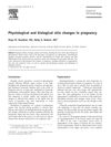 Physiological and Biological Skin Changes in Pregnancy