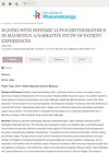 Living With Systemic Lupus Erythematosus In Mauritius: A Narrative Study Of Patient Experiences