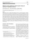 EMQN Best Practice Guidelines for Molecular Genetic Testing and Reporting of 21-Hydroxylase Deficiency