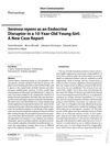 Serenoa Repens as an Endocrine Disruptor in a 10-Year-Old Girl: A New Case Report