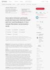 Association Between Genetically Predicted Leukocyte Telomere Length and Non-Scarring Alopecia: A Two-Sample Mendelian Randomization Study