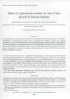 Effect of Cyproterone Acetate on Rate of Hair Growth in Hirsute Females