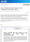 Clinical Overview and Best Practices in Hair Transplantation and Scalp Therapy