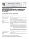 Effect on Perioperative Bleeding During Transurethral Resection of the Prostate After One Month of Treatment with Dutasteride
