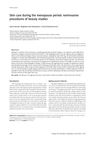 Skin Care During the Menopause Period: Noninvasive Procedures of Beauty Studies